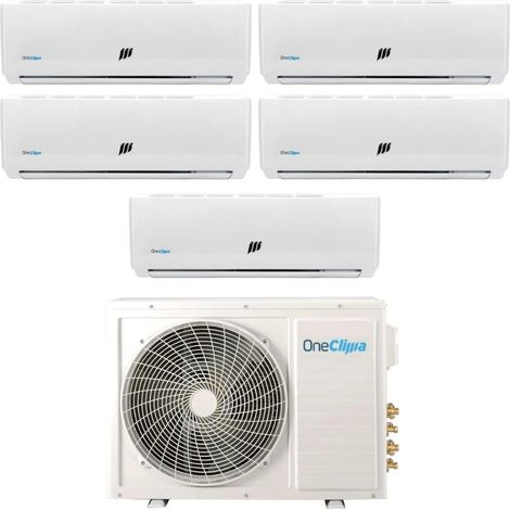 Klimaanlage OneClima Penta‑Split Inverter serie PRO 9+9+9+12+12 mit MLT42x5/Y24 R‑32 – Wi‑Fi Optional 9000+9000+9000+12000+12000 BTU