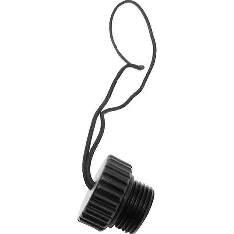 Bouchon de protection pour robinet DIN de bouteille de plongée sous-marine 5/8-14NPS, capuchon anti-poussière, protection pour régulateur de bouteille, noir (1/5)