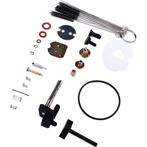 Kit de reconstruction de carburateur, jeu de brosses de nettoyage, caoutchouc, métal, ABS, pièces de rechange pour moteur GX390 13CV (1/5)