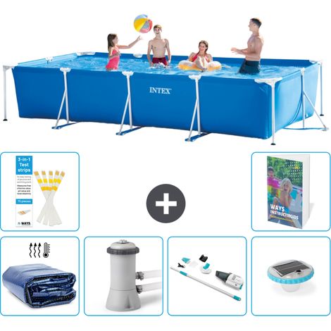 Rechteckiger Frame Pool - 450x220x84 cm - 7-teilig S81