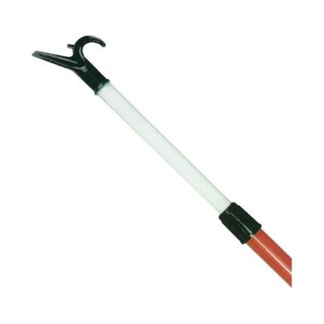 ASTA PRENDIABITI TELESCOPICA - ACCIAIO PLASTICATO H CM 80/150- 5 pezzi