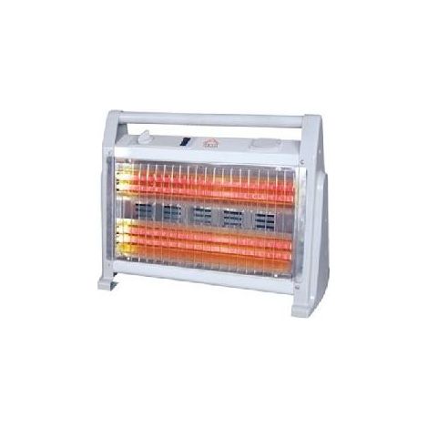 DCG Eltronic SA9524 Elektrische Raumheizung Weiß 1600 W Elektrischer Quarz-Raumheizer