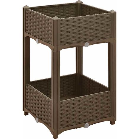 Maison Exclusive - Hochbeet 40x40x71 cm Polypropylen (1/5)