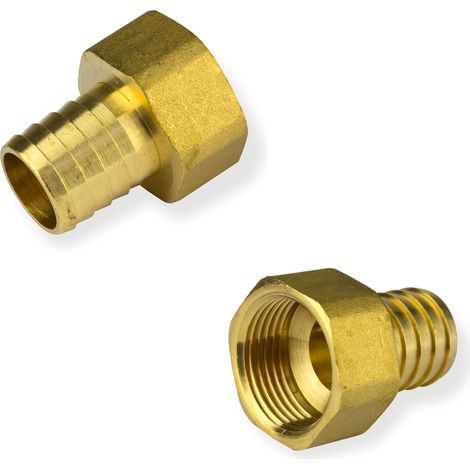 Messing Schlauchtülle 1 1/2 Zoll IG x 40 mm (1/3)