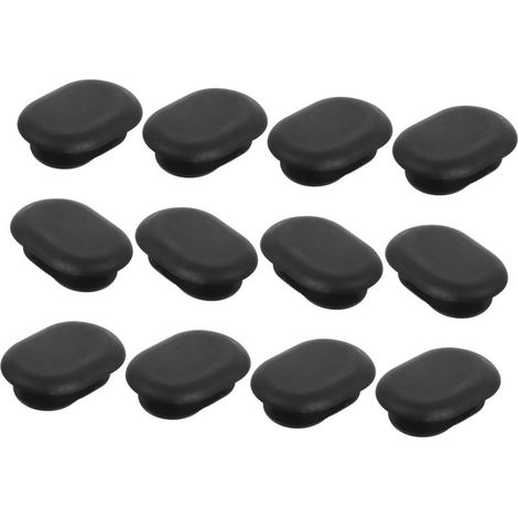 12pièces Bouchons Étanchéité Plastique Pour Portières De Voiture Capuchons Anti-poussière De Rechange Pour Remorque Et Carrosserie Bouchons De Trou Étanches (1/5)