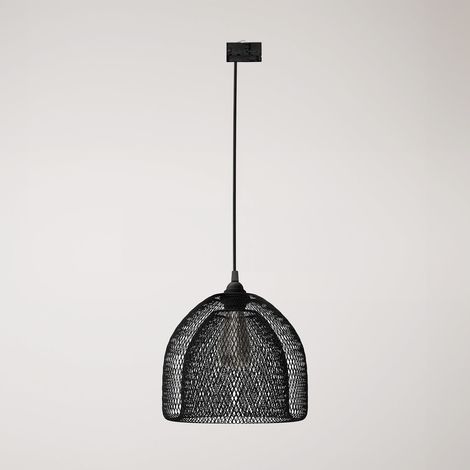 Creative Cables - Lampa wisząca z kloszem w klatce Ghostbell XL do szyn - lampa nie wchodzi w skład zestawu