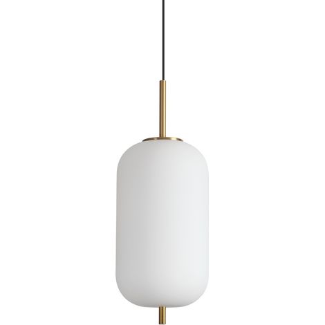 Ideal Lux UMILE Plafonnier suspendu à LED de 22 cm, blanc 3000 K