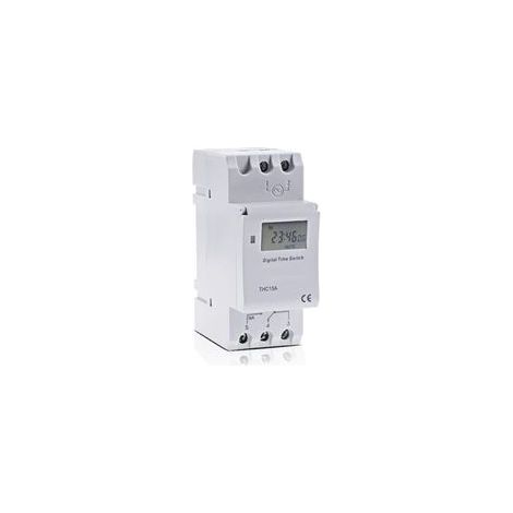 Interrupteur industriel TM615-2 Micro-ordinateur Électronique Programmable Numérique Minuterie Interrupteur Relais Contrôle 12V 110V 220V 16A Montage sur Rail Din (1/3)