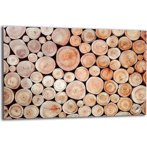 PLAQUE DE PROTECTION EN VERRE POUR POÊLE 80x52 BOIS (1/5)