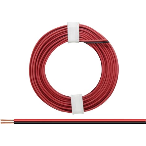 Donau Elektronik 218-5 Litze 2 x 0.14 mm² Rot, Schwarz 5 m