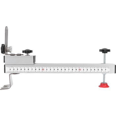 Wandmontierte Hängewasserwaage mit gut lesbarer Skala, verstellbarer Universal-Hebehalterung, 31 cm lange Stützstange (1/5)