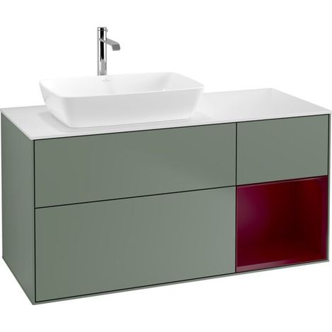 Villeroy & Boch F811HBGM Meuble sous-lavabo Finion F81 (1/2)