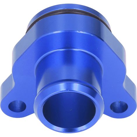 Raccord de durite en aluminium avec collier de serrage pour moteurs biturbo 3.0L N54 de 335i, 335xi et 135i, bleu. (1/5)