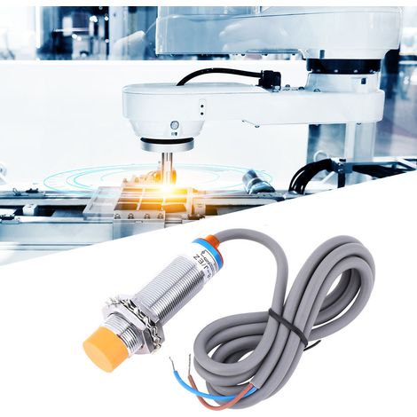 10 Stück JYIO Näherungssensor-Schalter, Wechselstrom, 2-adrig, normalerweise offen, 90–250 V AC, 400 mA, LJ18A3-8-J/EZ (1/5)