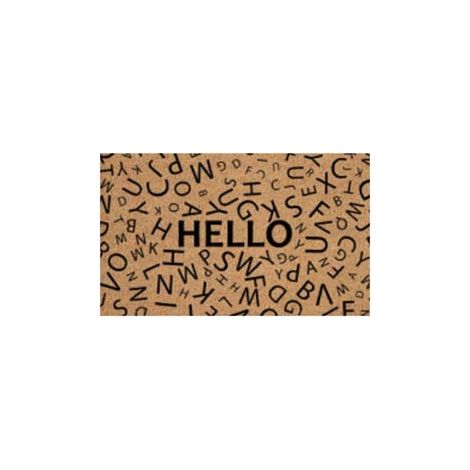 ZERBINO COCCO HELLO SPESSORE MM.15 cm.40x70 XTRA