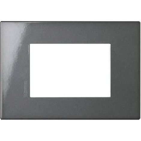 Bticino axolute placca air 3 moduli colore antracite hw4803hs