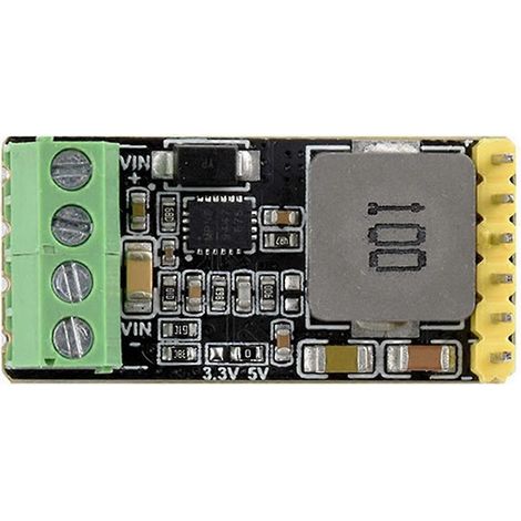 Module mini-abaisseur DC-DC Waveshare, soudé (1/5)
