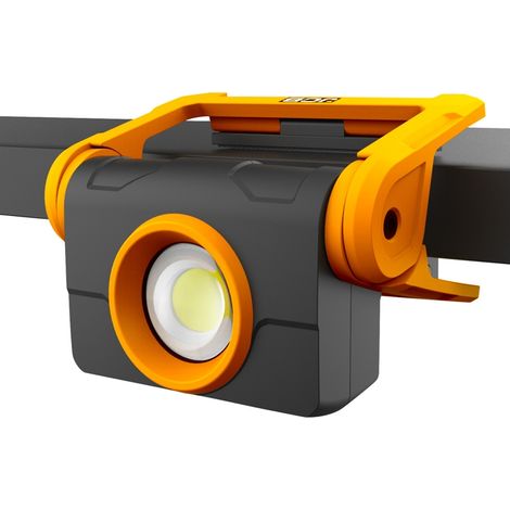 JCB LED Akku Arbeitsleuchte 1500 lm stufenlos einstellbar mit starker Klemme (1/5)