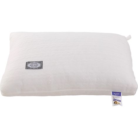 White Single Knitted Wheat Ear Pillow Core 74cm W x 48cm D (1/5)