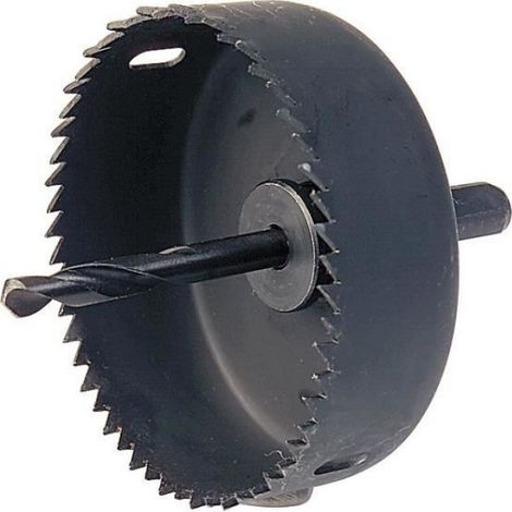 Set de scies cloches - - 16 pièces - Bois et métal - Diamètre mèche 6mm - 19 à 127mm (1/2)