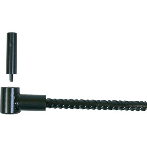 Ing-fixations Pernios de persiana doble negro 12 x 165 mm