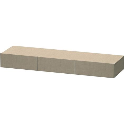 DU SchKa-Ablage DuraStyle 440x1500x150 3 Schubk.,leinen/leinen (1/5)