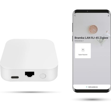 Puerta de enlace LAN ZigBee RJ-45 Tuya Smartlife