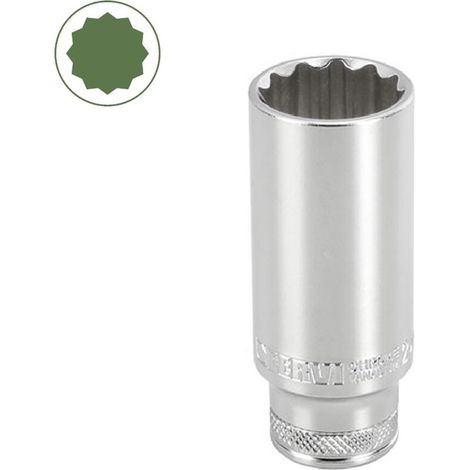 Cle a douille polygonale longue 17 mm 1/2 (1/3)