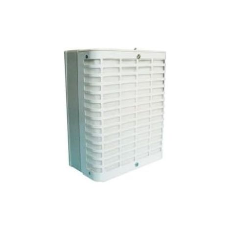 LMT 27570-10 Lux S80 Elettroaspiratore a Muro Diametro 150 mm Potenza 70 W 240 V Portata 200 mc-h colore Bianco
