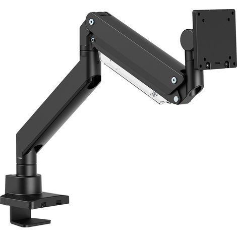 Support d'écran à double bras Maclean MC-968 avec ressort à gaz 17-57" 27 kg Support de support robuste et à mouvement complet Max VESA 200x200 (1/5)