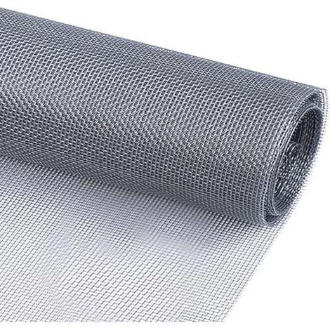 Edelstahl-Drahtgeflecht, feinmaschiges Filterrollenblatt 304, 30 Maschen, Drahtgeflecht für Türen – wehrt Mäuse, Insekten und Schlangen ab, 30 x 120 cm (1/4)