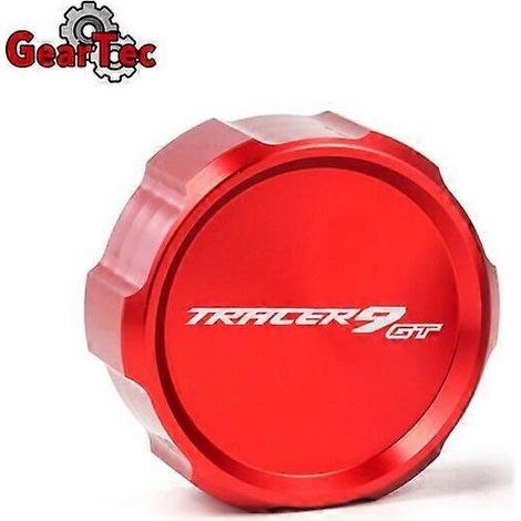 Accessoires moto Yamaha TRACER 9 GT 9GT 2021 2022 : Bouchon de réservoir de liquide de frein avant et arrière en aluminium, couvercle de maître-cylindre, bleu (1/5)