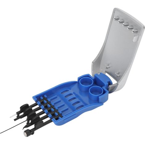 Kit de nettoyage pour appareils auditifs : cure-pièces, brosse, écouteurs, accessoires d'entretien pour oreillettes et écouteurs. (1/5)