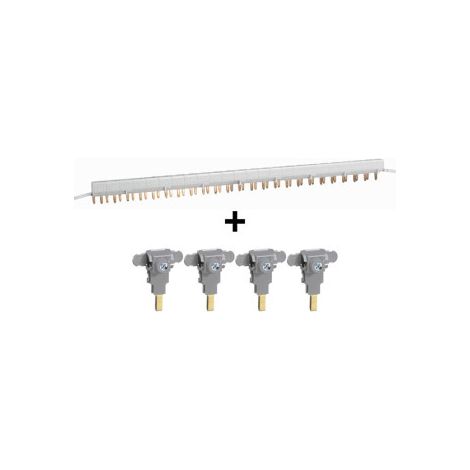 Peigne d'alimentation tu00e9trapolaire pour produit u00e0 vis HXu00b3 horizontal optimisu00e9 + bornes - 24m - Ru00e9f. : 405210+405208x4 (1/4)