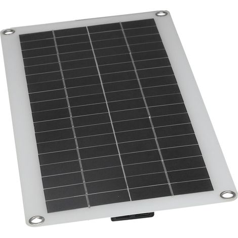 Panneau de chargeur de panneau de cellule solaire de panneau solaire de 20W 18V pour des fournitures de charge de téléphone portable de bateau de voiture (1/5)