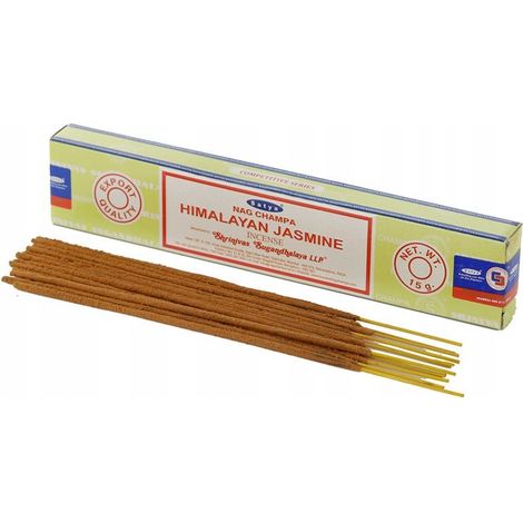 Bastoncini di incenso al gelsomino dell'Himalaya Satya 15 g (1/2)