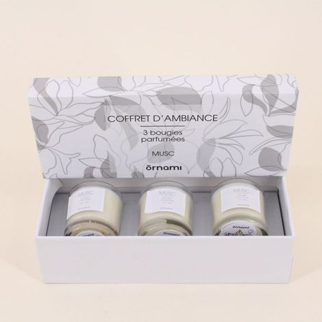 Coffret cadeau 3 bougies votives parfumées (1/5)