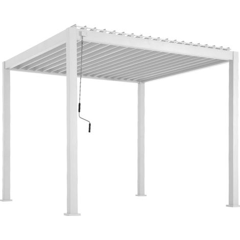 sweeek - Bioklimatische Pergola mit Lamellendach Triomphe 3x3m V2 (1/5)