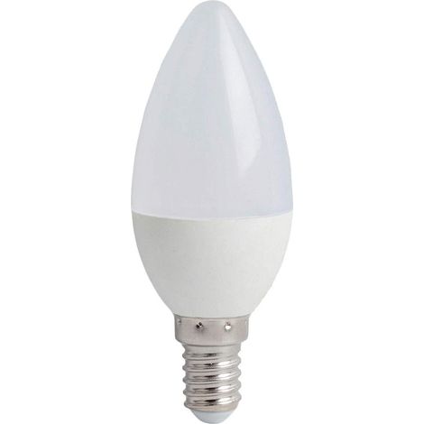 Lampadina led 8 watt candela luce bianca fredda 6500k lampada risparmio energetico per illuminazione