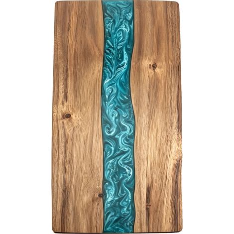 Planche à découper, bois durable, design unique, 465x235x16mm (1/5)