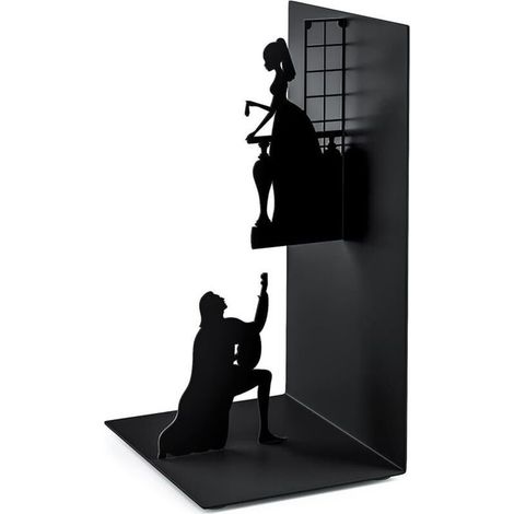 Étagère en fer forgé, artisanale, simple, moderne, de style européen, porte-livres, étagère à journaux, étagère de lecture - (1/4)