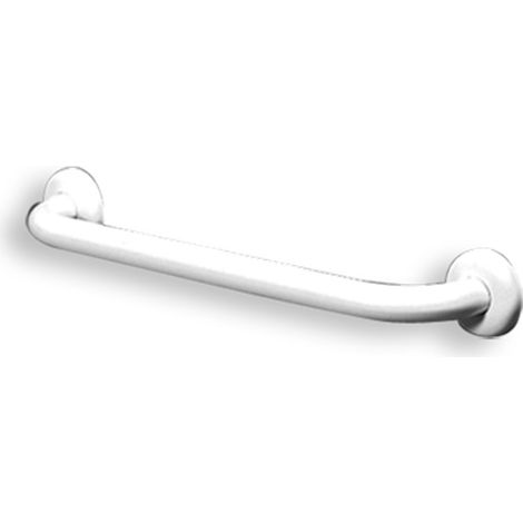 Maniglia cm 50 per disabili inox bianco made in italy (1/3)
