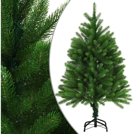 Sapin de Noël artificiel Arbre de Noël Aiguilles réalistes 120 cm Vert 69339 (1/5)
