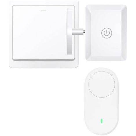 Gbformat SmartSwitch Toggle, Smart Button Pusher, Télécommande Sans Fil Rendez Vos Interrupteurs Intelligents, Interrupteur Paresseux Pour le Contrôle de la Lumière (1/5)