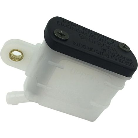Motorcycle Brake Reservoir Rear, Motorcycle Foot Rear Brake Master Cylinder Tank Oil Cup Fluid Bottle Reservoir Cup Replacement for Most Motorbike Models