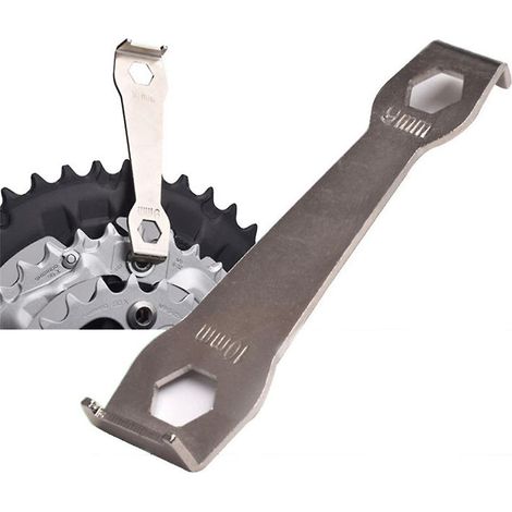 Outil d'entretien portable et étanche pour le démontage et l'entretien du pédalier de vélo de route, incluant le démontage des pignons. (1/4)