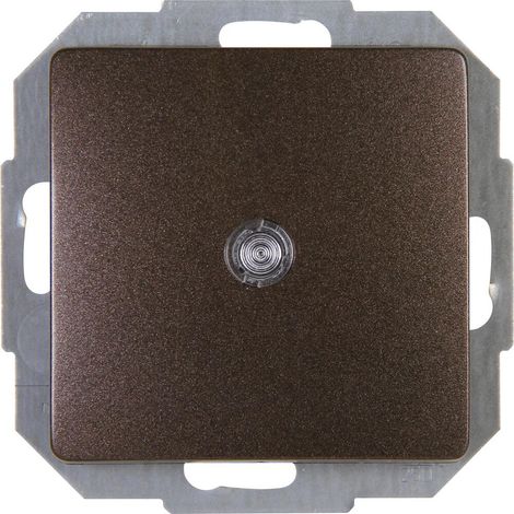 Kopp - PARIS – Universalschalter (Aus-/Wechsel) beleuchtet, Farbe: palisanderbraun - 650676082 (1/3)