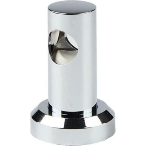 Support mural robuste de 22 mm - Support mural de douche - Support de fixation pour barre de douche - Fixation facile - Avec vis de fixation (1/4)