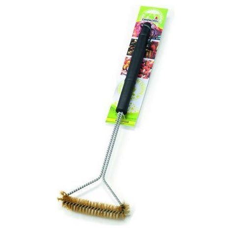 Hochwertige Messingbürste zum Reinigen von Grills und Öfen.
