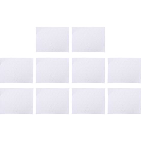 Autocollants hexagonaux texturés, 10 feuilles, absorbant la transpiration, antidérapants, pour souris de jeu, téléphone portable, ordinateur portable, tablette. (1/5)